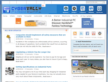 Tablet Screenshot of cybervally.com